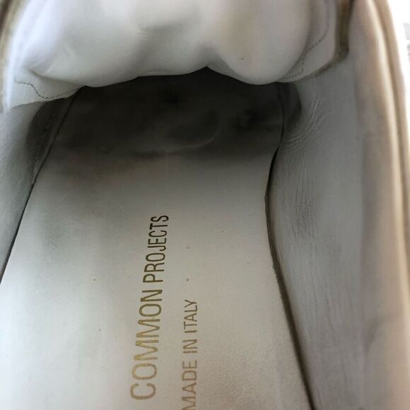 Woman by Common Projects Original Achilles White Leather Lace Up Sneakers - Picture 16 of 16